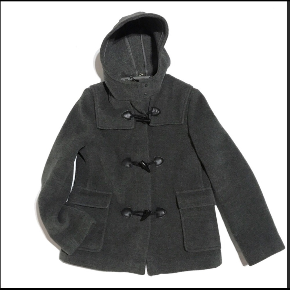 Burberry Wool Toggle Coat Perfect Condition - image 3
